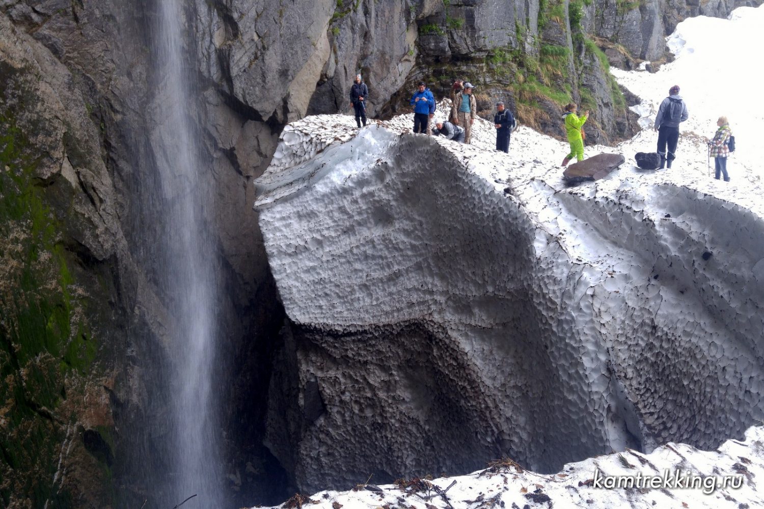 Верхне Паратунские водопад