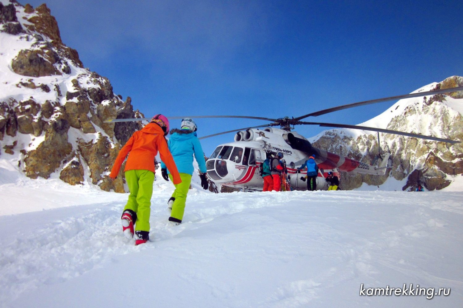 Экскурсии на Камчатке, хели-ски на Камчатке